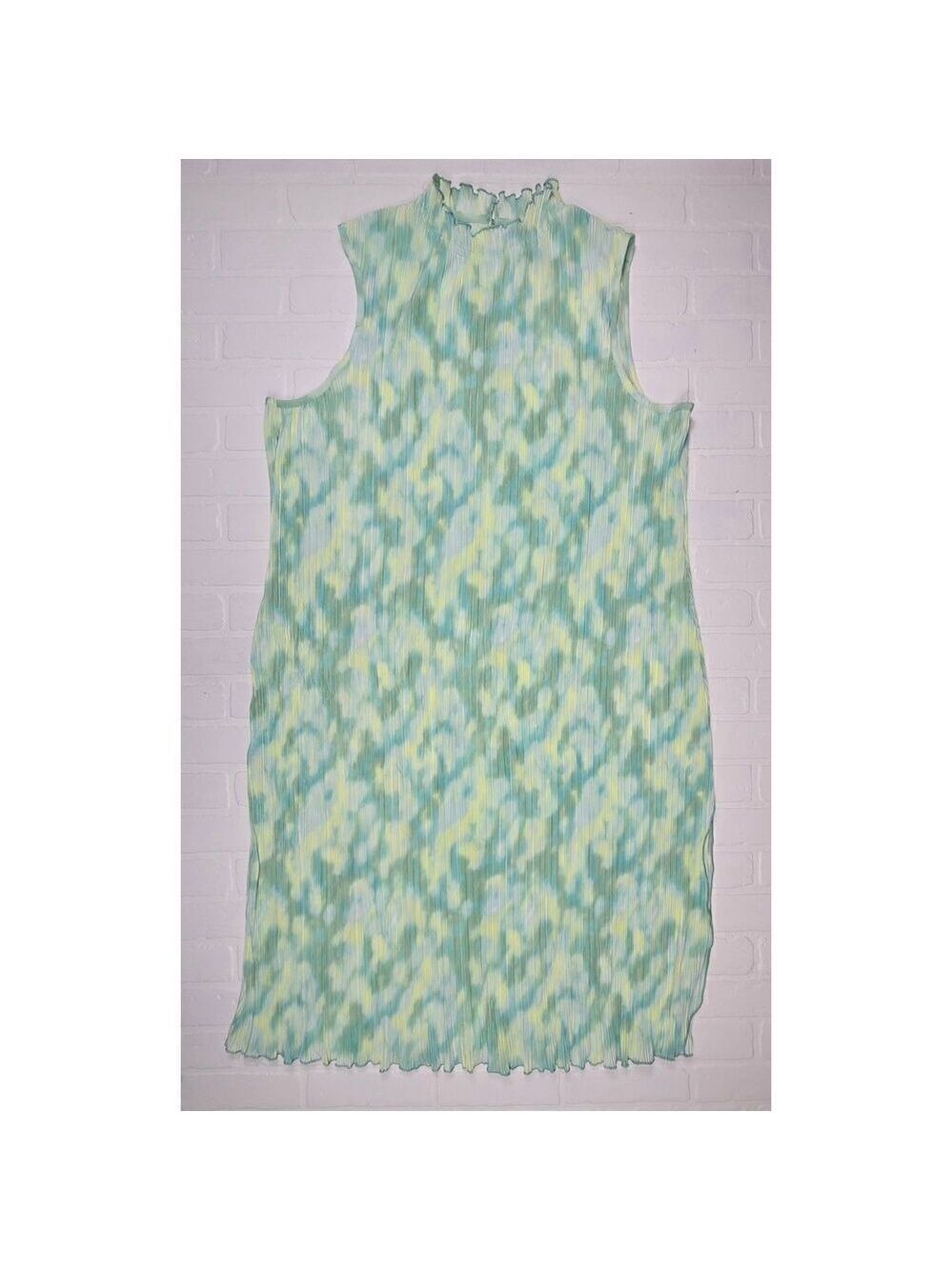 Future Collective Mock Collared Midi Dress 4X